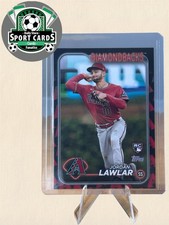2024 Topps Series 2 Jordan Lawlar 451 Team Color Parallel 'Arizona Diamondbacks'