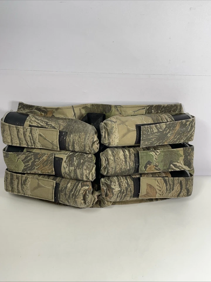Chaleco utilitario Tactical Ten Camo Paintball Airsoft para bolsas MOLLE usado Foto 2 de 4