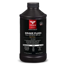 Brake Fluid DOT 3 4 Synthetic High Temp Heavy Duty All Vehicle 1 Quart 0.62 per gallon