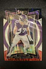 2024 Panini Select - Concourse Andrew Van Ginkel #6 Black & Red Shock Prizm (RC)