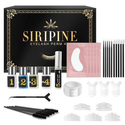 Siripine Eyelash Lift Kit Diy Lash Lift Kit Lash Perm Set For Natural Curl