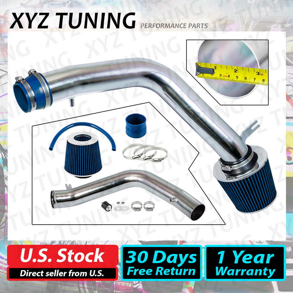 3" BLUE Cold Air Intake Induction Kit +Filter For 04-08 TL Base/Type-S 3.2L 3.5L