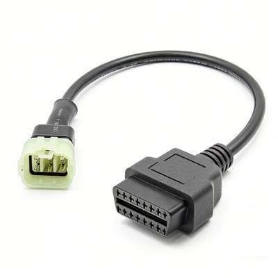 For KTM Motorcycle Auto Diagnostic Scanner Tool 6Pin To 16Pin OBD2 Adapter Cable