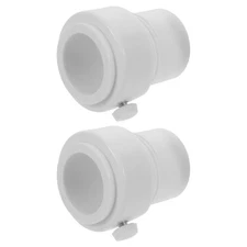 2pcs Pool Umbrella Stabilizer Adapter Threaded Adapter Sleeves Pool Umbrella