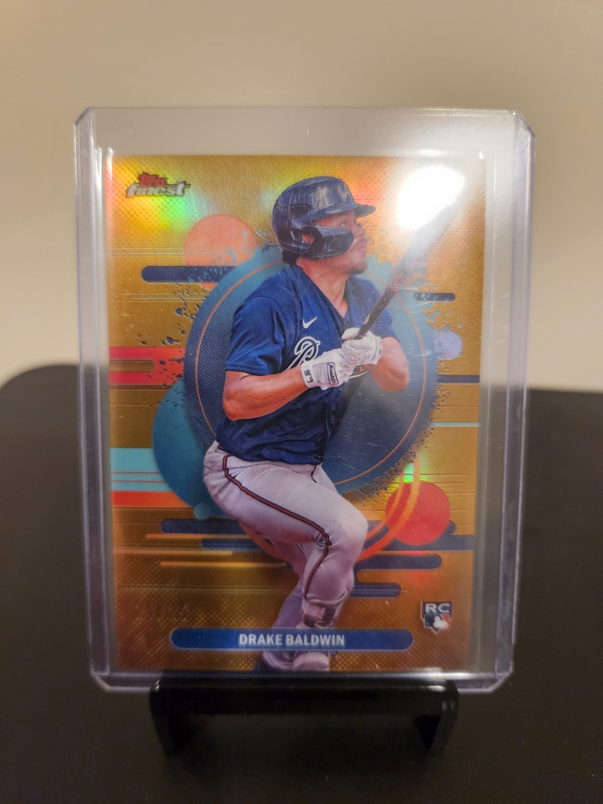 2025 Finest Drake Baldwin Gold Refractor /25