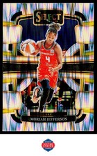 2024 Panini Select WNBA #92 Moriah Jefferson Prizms Silver Flash
