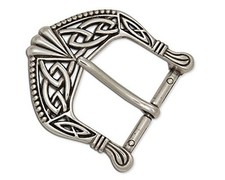 Antique Silver Celtic Buckle for 1.5 inch Belts Tandy Leather 38mm 1637 02