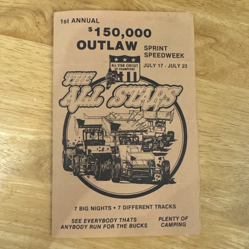 All Star Circuit Of Champions, Outlaws Sprint Car Entry Form 1st Annual Eldora