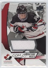 2019 Upper Deck Team Canada Juniors Jersey Jamieson Rees #68 0u2j
