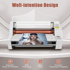 A3 Laminator Machine, V350 13inch Hot Cold Ro...