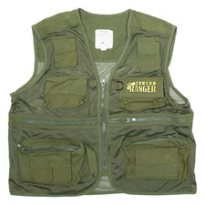 JUNIOR RANGER Utility Mens Gilet Green S
