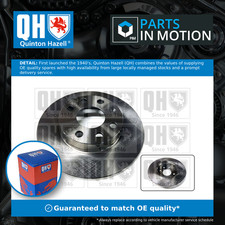 2x Brake Discs Pair Solid fits OPEL CORSA A, B Front 82 to 00 236mm Set QH New
