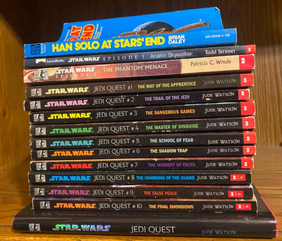 Jedi Quest Star Wars Book Complete Set 1-10 & SE by Jude Watson +3 Bonus Books