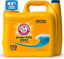 Arm & Hammer Clean Burst, 170 Loads Liquid Laundry Detergent, 170 Fl oz 0.12 per gallon