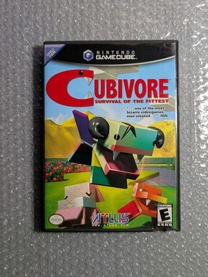 Cubivore: Survival of the Fittest (Nintendo GameCube) No Manual - Tested