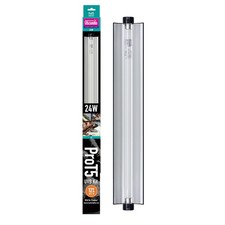 T5 UVB Reptile Light Fixture Kit 22.5" Long 24 Watts 12 UVB Desert Complet...