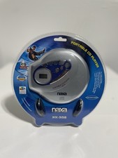 Vintage Naxa Portable CD Player NX-308 Dynamic Slim Design NEW Factory Sealed