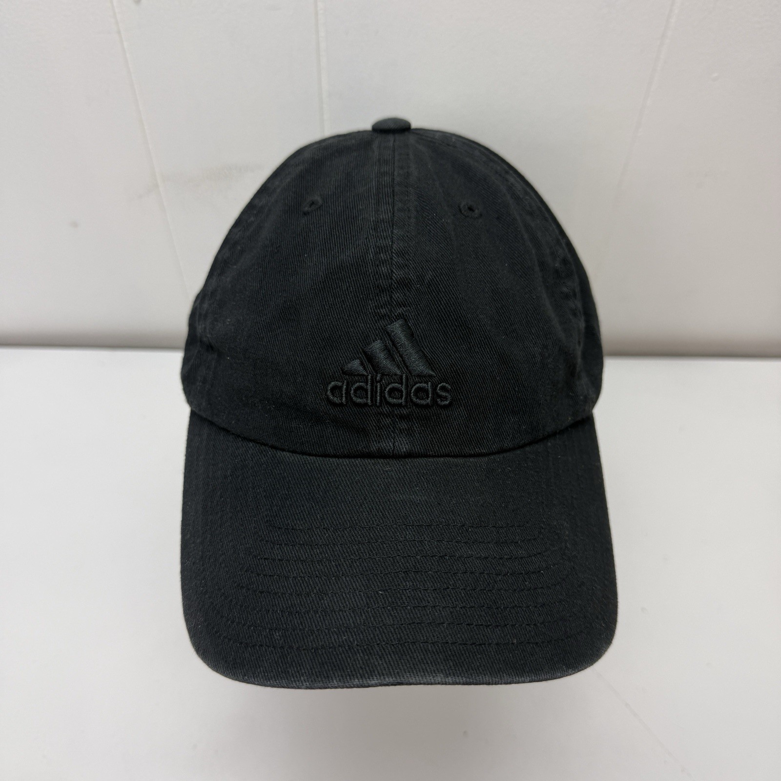 Adidas Hat Cap Black Strapback Adjustable Embroid… - image 10