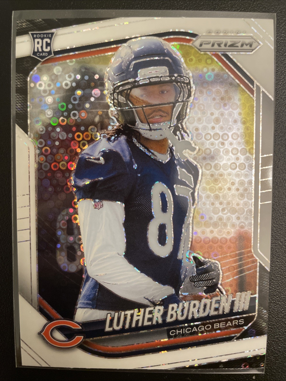 2025 Panini Prizm - Rookies Luther Burden #331 White Disco Prizm (RC)