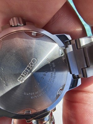 Seiko 8F56 HAQ Perpetual Calendar 200m Tool Watch Compass Map