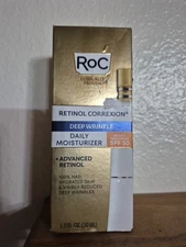 RoC Retinol Correxion Deep Wrinkle Daily Moisturizer, SPF 30, 1 OZ Retinol 09/26