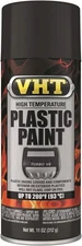 VHT High Temperature Plastic Paint - Matte Black 11 Fl Oz (Pack of 1), 