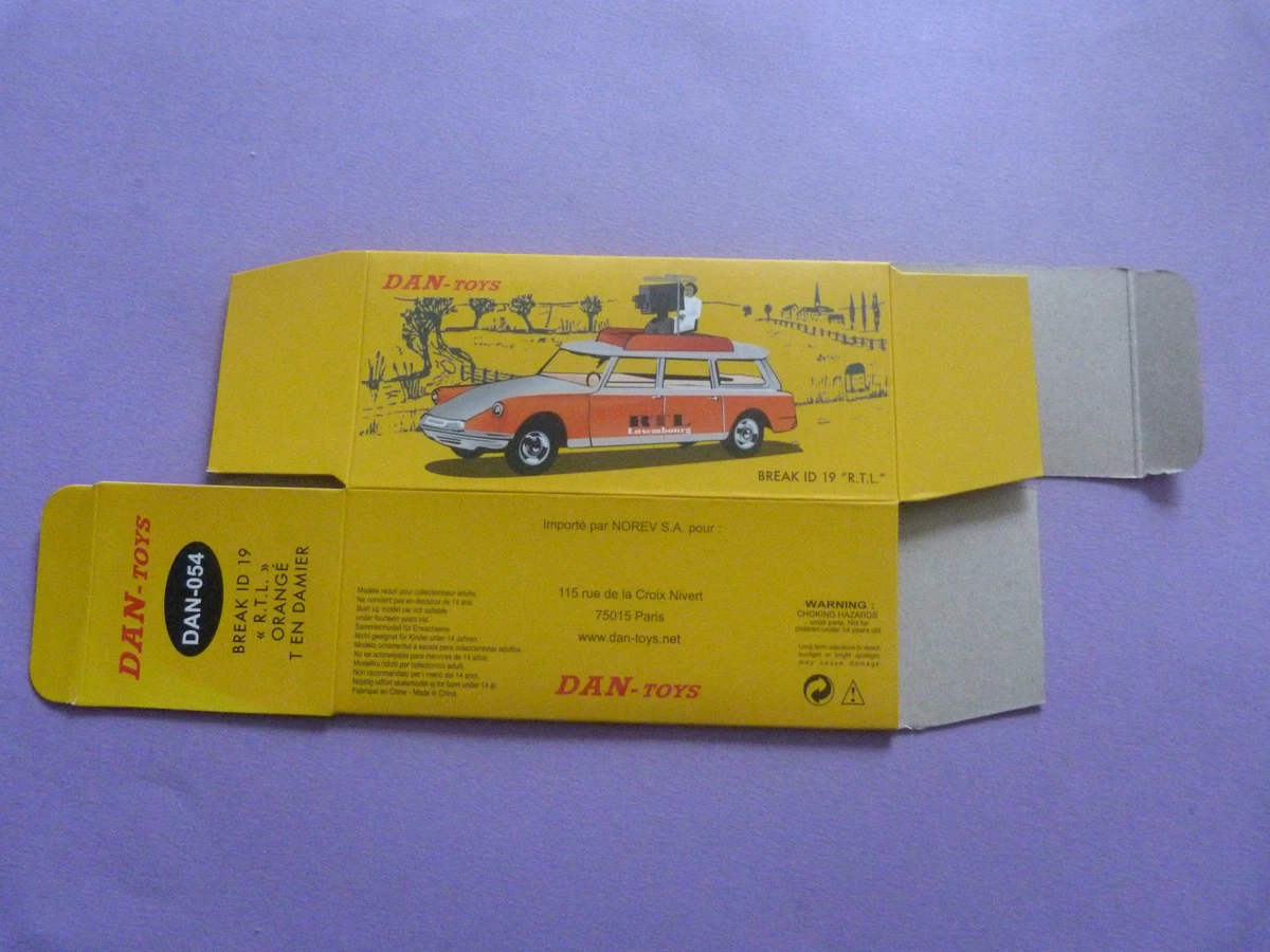 Dinky Toys Citroën DS RTL - Voiture Miniature 1:43, Occasion