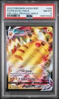 2023 POKEMON SWSH BLACK STAR PROMO #286 FULL ART/PIKACHU VMAX PSA 8