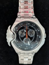 [NOS] DIESEL DZ4130 Chronograph Watch Silver ...