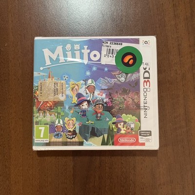 MIITOPIA NINTENDO 3DS - NEU VERSIEGELT - ITALIENISCH 