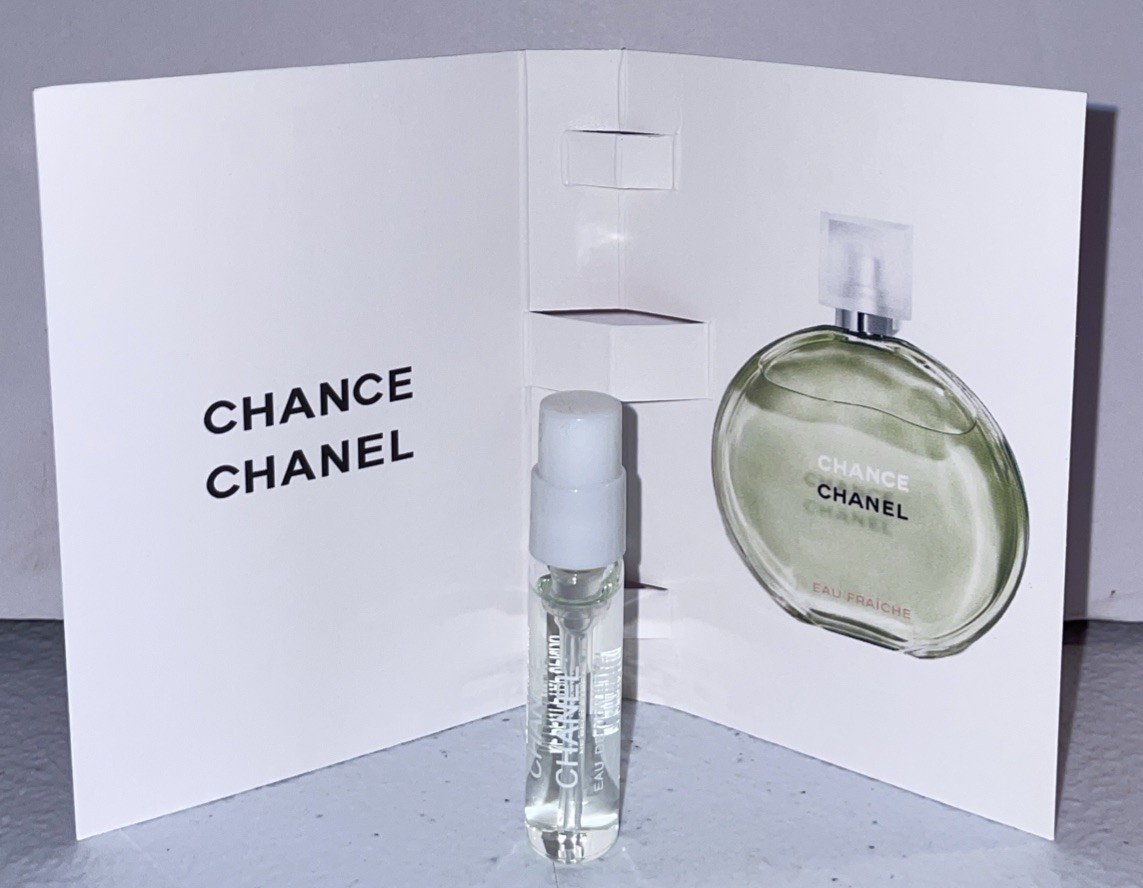 CHANEL CHANCE EAU FRAICHE EDT 1.5ml PERFUME SPRAY SAMPLE VIAL/ +