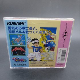 Detana TwinBee PC Engine HuCard with Stickers and Manual Japanese Version