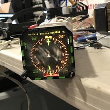 SANDEL SN3308-00-BL ELECTRONIC HSI (EHSI) WORKING WHEN REMOVED SANDEL SN3308-00-BL ELECTRONIC HSI (EHSI) WORKING WHEN REMOVED