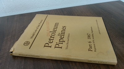 			Petroleum Pipelines Safety Code, Anonymous, Applied Science Publi		