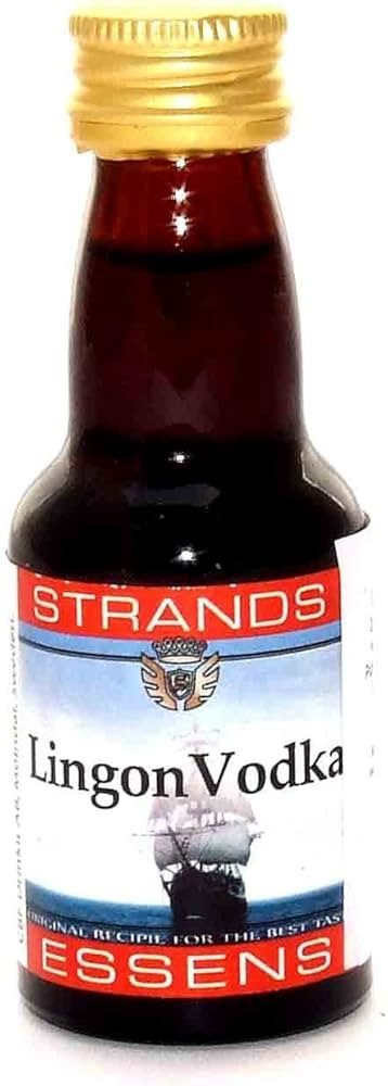 Strands Essence Lingon Vodka Cranberry 25ml Flavour Liqueur Ingredient Homebrew