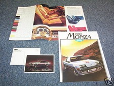 1980 Chevrolet Monza Brochure Catalog Plus Original 80 Chevy Spyder Postcard 1980 Chevrolet Monza Brochure Catalog Plus Original 80 Chevy Spyder Postcard