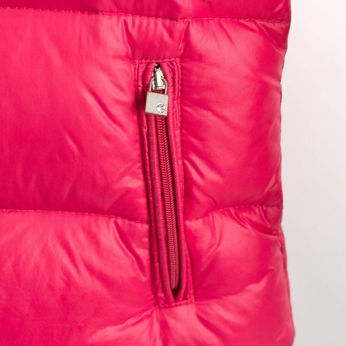 ARMANI JUNIOR Size 4 Girls Winter Puffer Coat Hooded Jacket RED - Picture 5 of 6