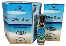 Zahrat Hawaii - 6ml (.2 oz) Roll-on Perfume Oil by Al-Rehab (Box of 6)