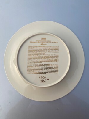 LENOX　レノックス　1999年　クリスマスプレートメキシコ　限定生産　希少 Limited Edition Lenox christmas plate - Mexico 1999 | eBay