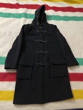 Women’s Vintage Gloverall Duffle Toggle Coat Jacket Gb 32 Us 8 Eur 36 Fr 38 Mint