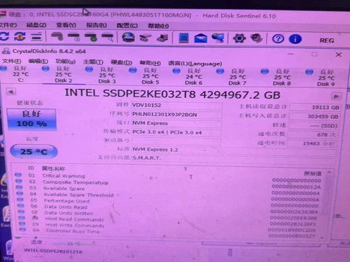 3.2TB Intel P4610 Enterprise SSD U.2 2.5" Solid State Drive SSDPE2KE032T8 - Afbeelding 4 van 4