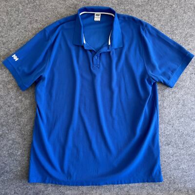 Helly Hansen Men's Polo Shirt | Short Sleeve Performance | Size: 3XL