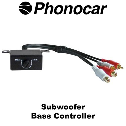 Phonocar 4/193 Subwoofer Level Control Bass Controller Universal Brand