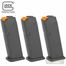 THREE GLOCK 43X 48 G43X G48 9mm 10-Round MAGAZINES 47818 FAST SHIP
