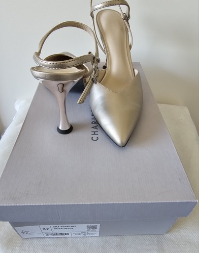 Charles And Keith Rose Gold Pump Size 37