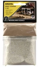 Woodland Scenics ~ Any Scale ~ Coarse Gray Gravel ~ C1287