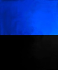 Aquarium Black / Blue Background 19" Double-Sided Repeating Fish Tank Decoration