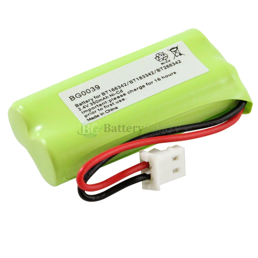 4-Pack Replacement Battery For VTech & AT&T Cordless Phones - BT183342, 400mAh