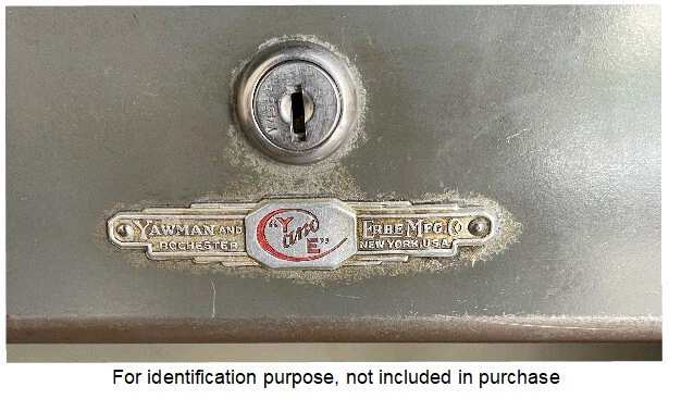 Juego de rodamientos de rodillos de cajón de escritorio cisterna Y y E Yawman y Erbe MFG Foto 4 de 4