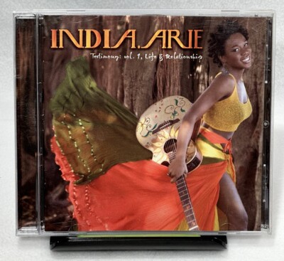Testimony, Vol. 1: Life & Relationship - India Arie (CD, 2006, Motown) R&B Music